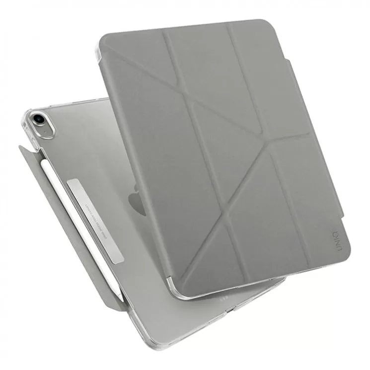 Чехол Uniq Camden iPad Mini 6/7 2024, серый