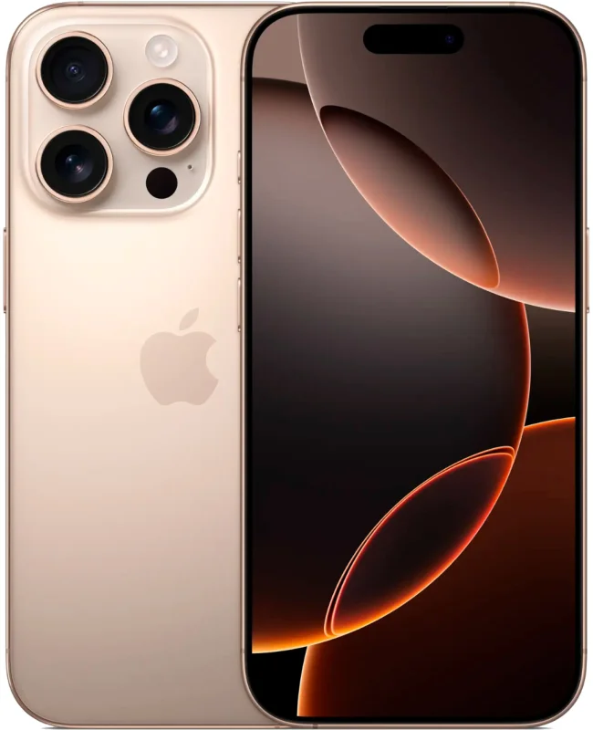 Apple iPhone 16 Pro 128 ГБ, «пустынный титан» (Desert Titanium)